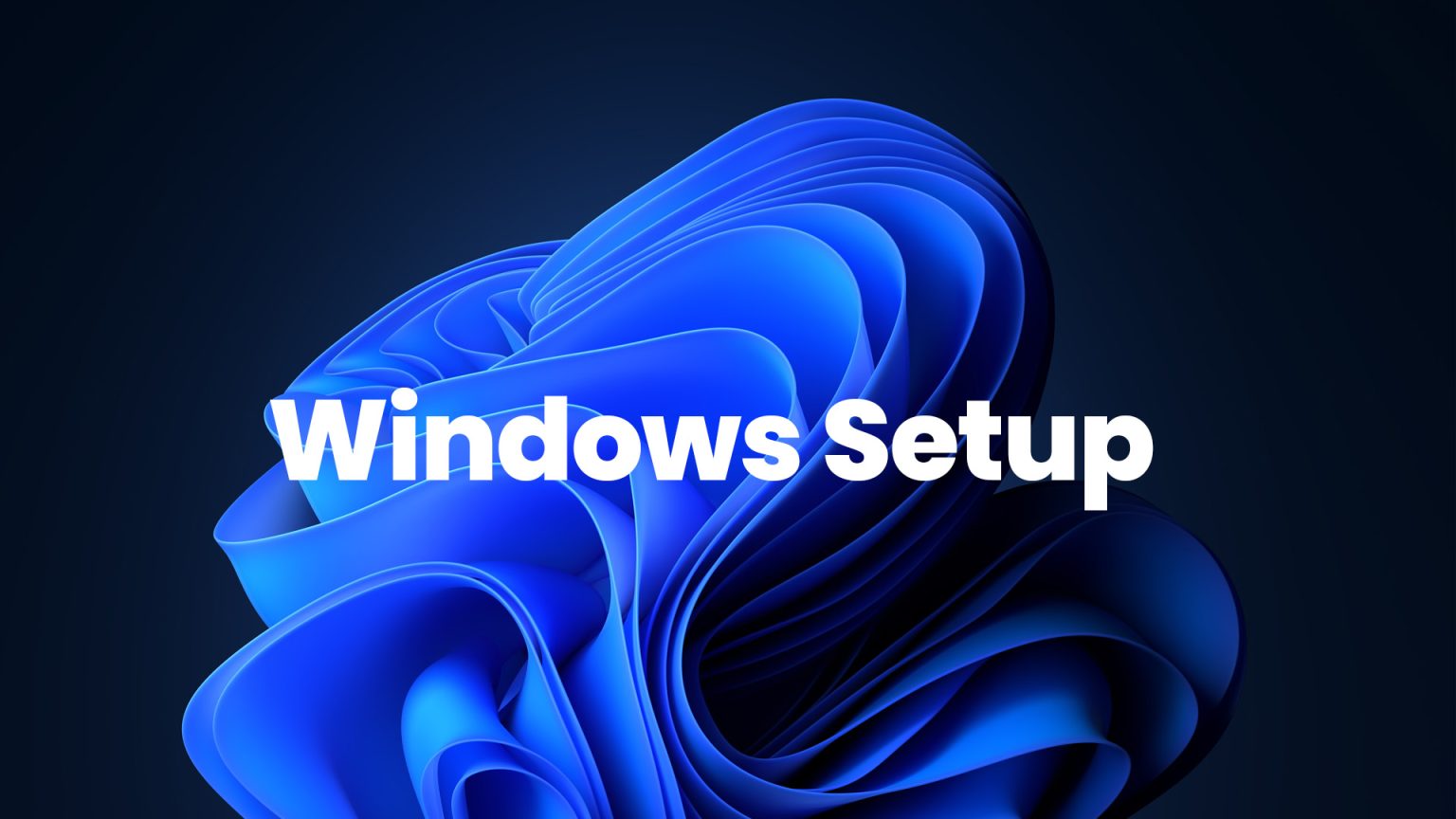 Hướng dẫn cài đặt Windows bằng Setup.exe trên WinPE
